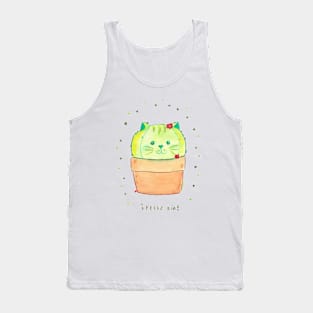 Seek happiness in the simple Tank Top